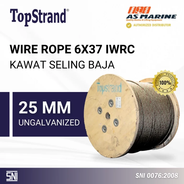 Wire Rope 6X37 IWRC 25 mm Topstrand