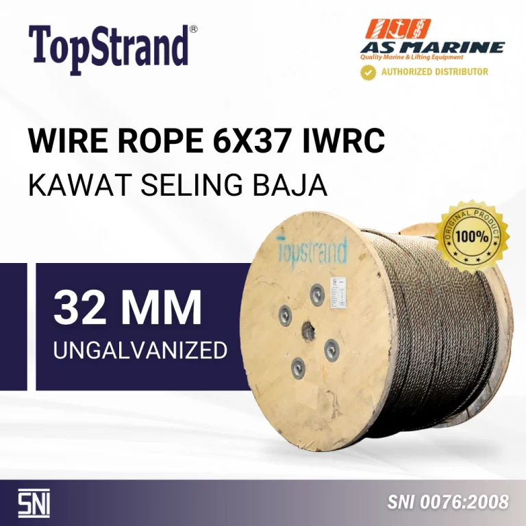 Wire Rope 6X37 IWRC 32 mm Topstrand