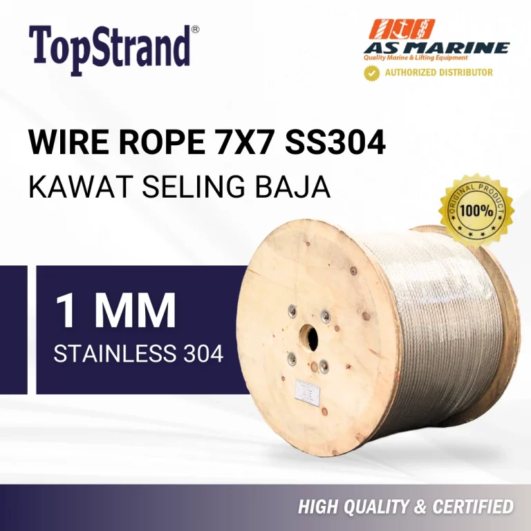 Wire Rope 7X7 SS304 1 mm Topstrand
