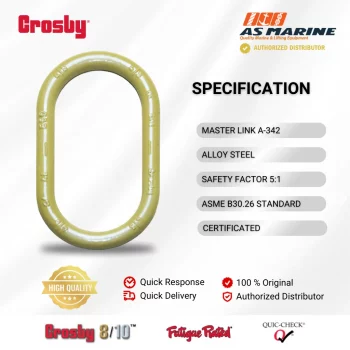 Spesifikasi Crosby A342