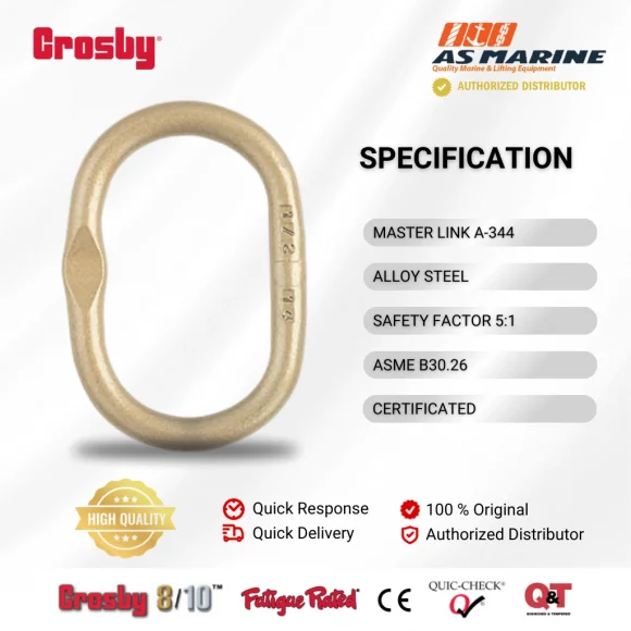 Spesifikasi Crosby A344