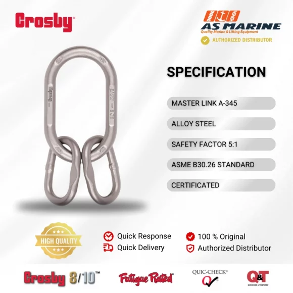 Spesifikasi Crosby A345