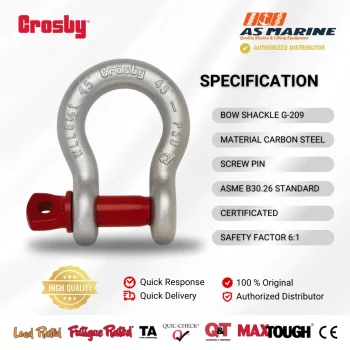 Spesifikasi Crosby G209