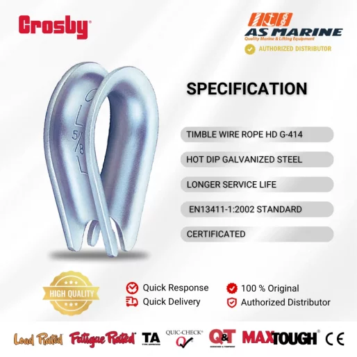 Spesifikasi Crosby G414