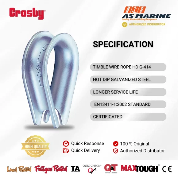 Spesifikasi Crosby G414