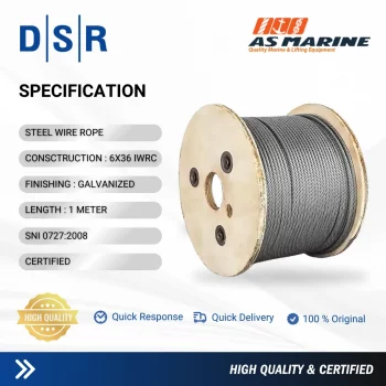 Spesifikasi Wire Rope DSR