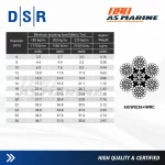 Ukuran Wire Rope DSR