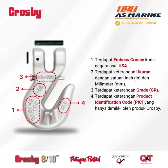Keterangan Crosby A1338