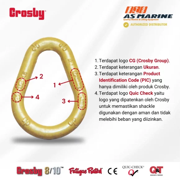 Keterangan Crosby A341