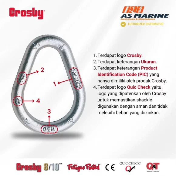 Keterangan Crosby G341
