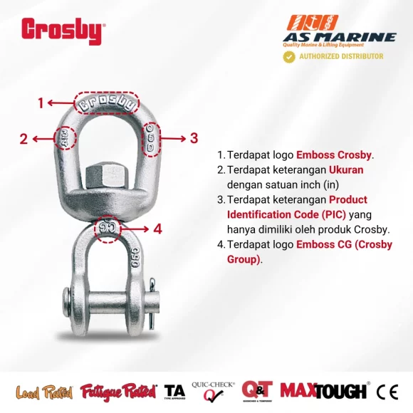 Keterangan Crosby G403