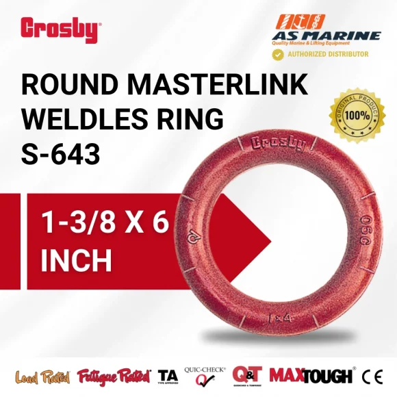 Crosby S643 1-3/8 x 6 Inch