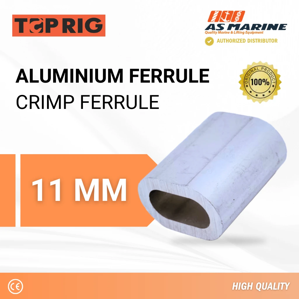Aluminium Ferrule - 11 mm Toprig Aluminium Ferrule - 11 mm Toprig