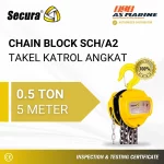 Chain Block - 0,5 Ton - 5 M Secura