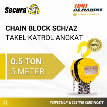 Chain Block - 0,5 Ton - 5 M Secura