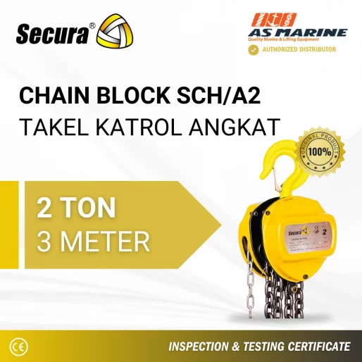 Chain Block - 2 Ton - 3 M Secura