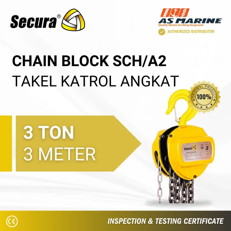 Chain Block - 3 Ton - 3 M Secura