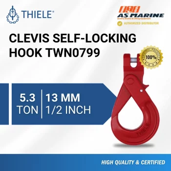 Clevis Self-Locking Hook TWN0799 - 13 mm