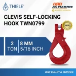 Clevis Self-Locking Hook TWN0799 - 8 mm
