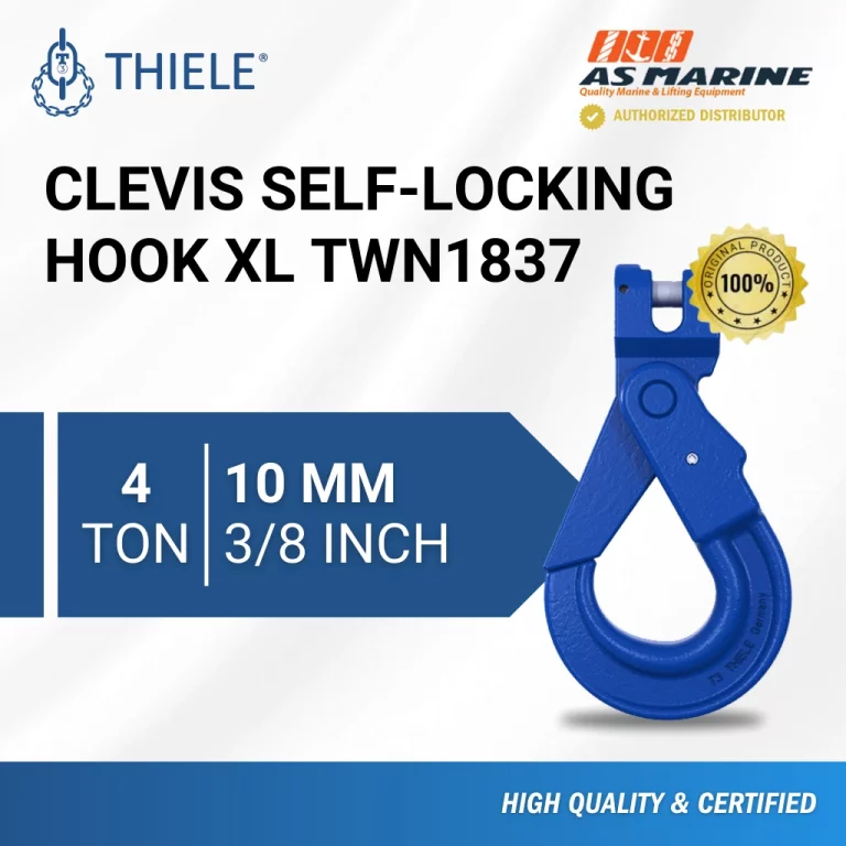 Clevis Self Locking Hook XL TWN1837 - 10 mm