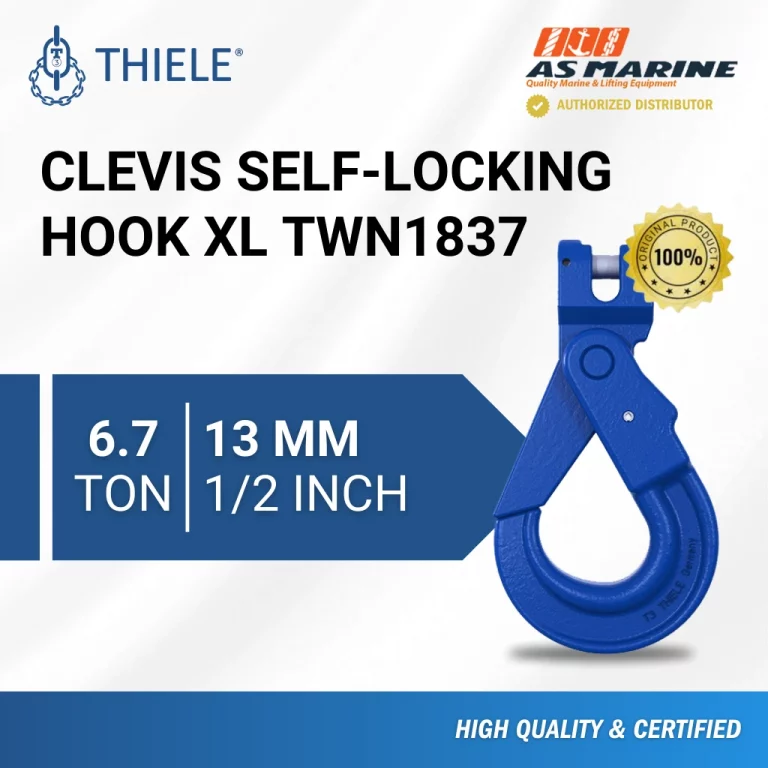 Clevis Self Locking Hook XL TWN1837 - 13 mm