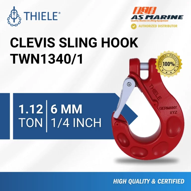 Clevis Sling Hook TWN1340 - 6 mm