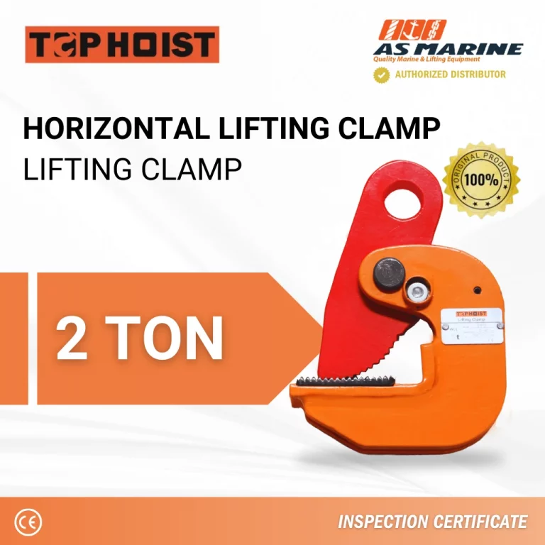 Horizontal Lifting Clamp - 2 Ton Tophoist