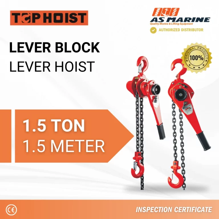 Lever Block - 1,5 Ton - 1,5 Meter Tophoist