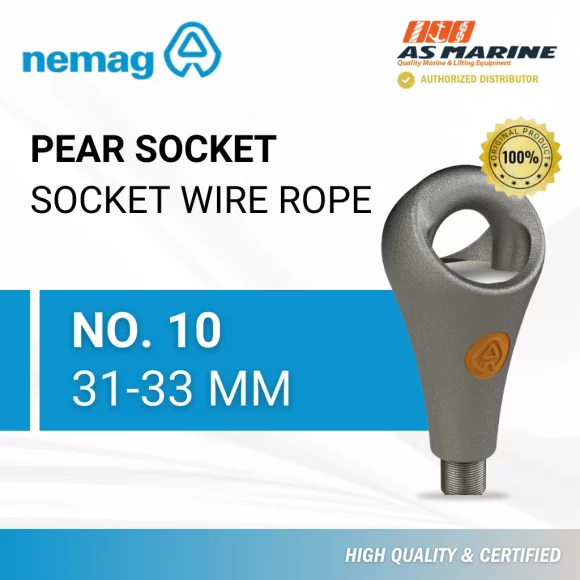 Pear Socket No 10 - 31-33 mm