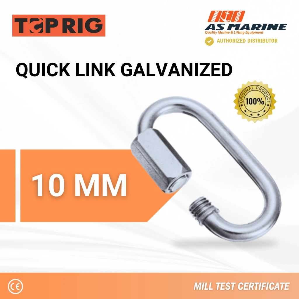 Quick Link Galvanized 10 mm Toprig Quick Link Galvanized 10 mm Toprig