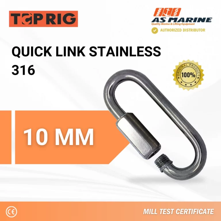 Quick Link Stainless 316 10 mm Toprig