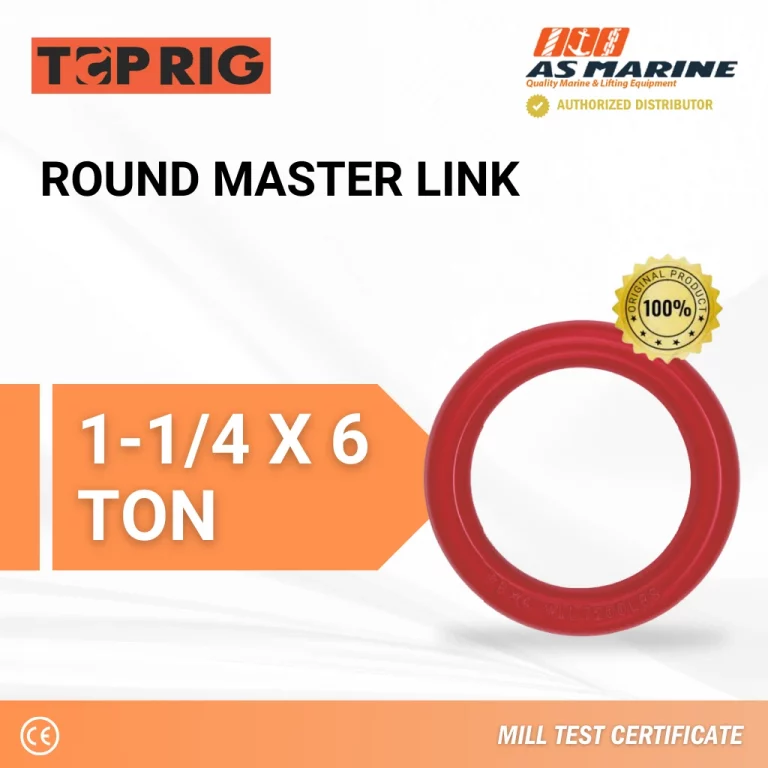 Round Master Link 1-1-4 x 6 Ton Toprig