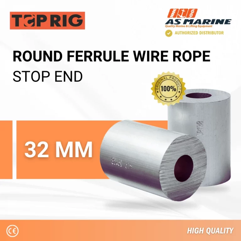 Stop End Wire Rope 32 mm Toprig