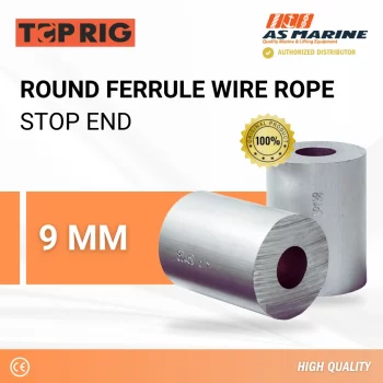 Stop End Wire Rope 9 mm Toprig