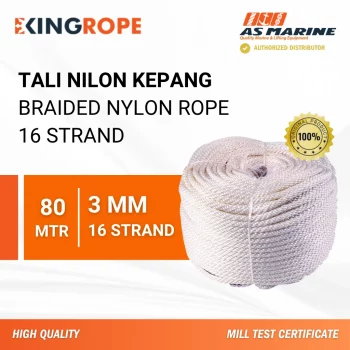 Tali Nilon Kepang - 3 mm