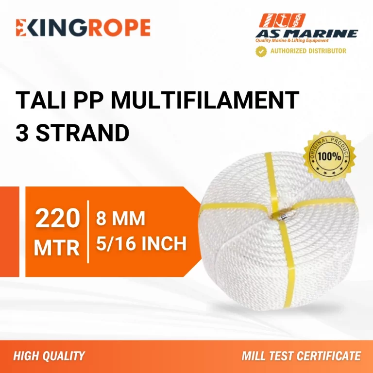 Tali Tambang PP Multifilament 8 mm