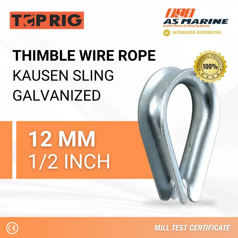 Thimble Galvanized - 12 mm Toprig