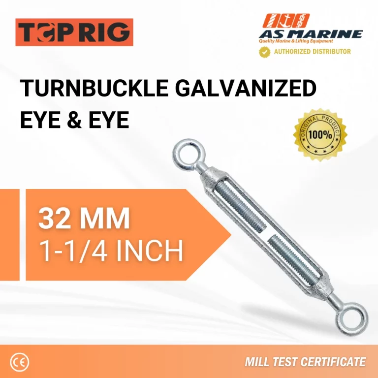 Turnbuckle Eye & Eye Galvanized 32 mm Toprig