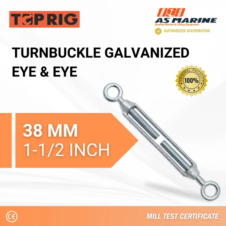 Turnbuckle Eye & Eye Galvanized 38 mm Toprig