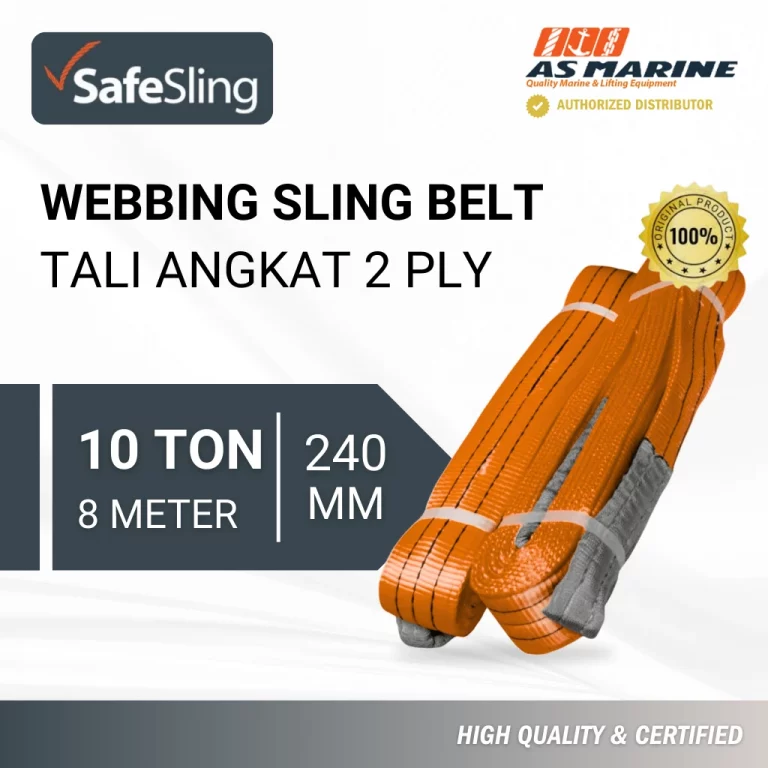Webbing Sling - 10 Ton - 8 M Safesling