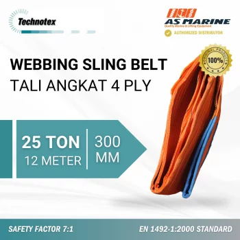 Webbing Sling Technotex - 25 Ton - 12 M