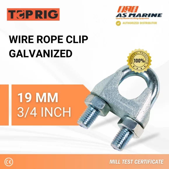Wire Clip Galvanized 19 mm Toprig Wire Clip Galvanized 19 mm Toprig