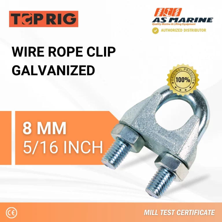 Wire Clip Galvanized 8 mm Toprig
