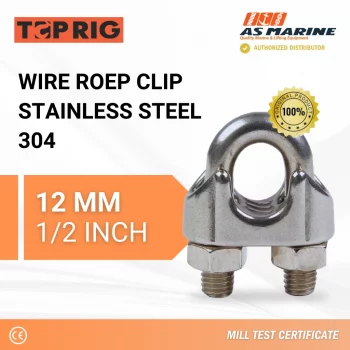 Wire Rope Clip Stainless Steel 304 - 12 mm Toprig