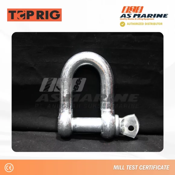 Dee Shackle Galvanized Toprig