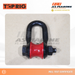 Dee Shackle Roller Bolt & Nut Toprig