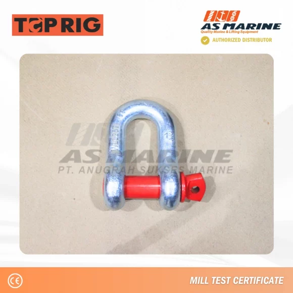 Dee Shackle Screw PIN G210 Toprig