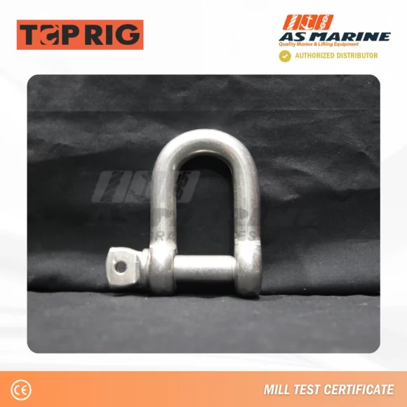 Dee Shackle Stainless 304 Toprig