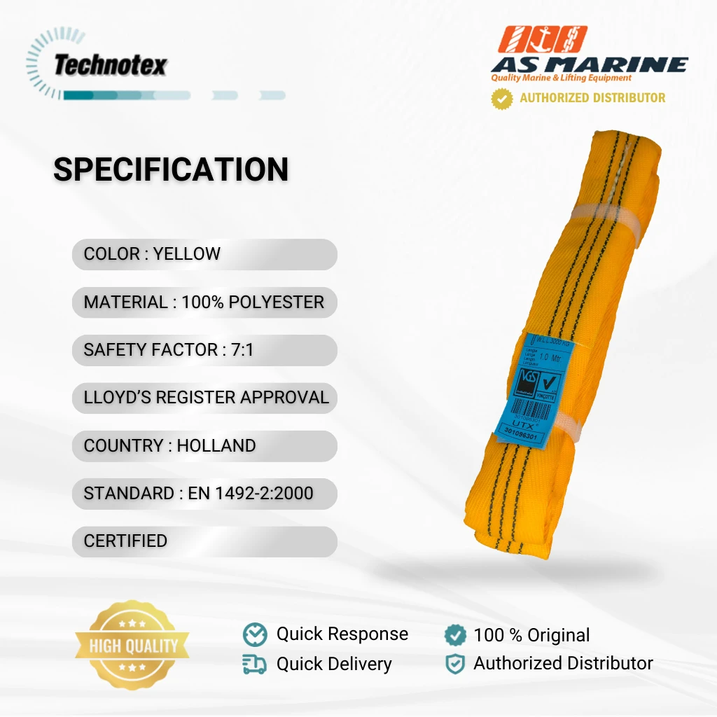 Round Sling Technotex - 3 Ton Round Sling Technotex - 3 Ton
