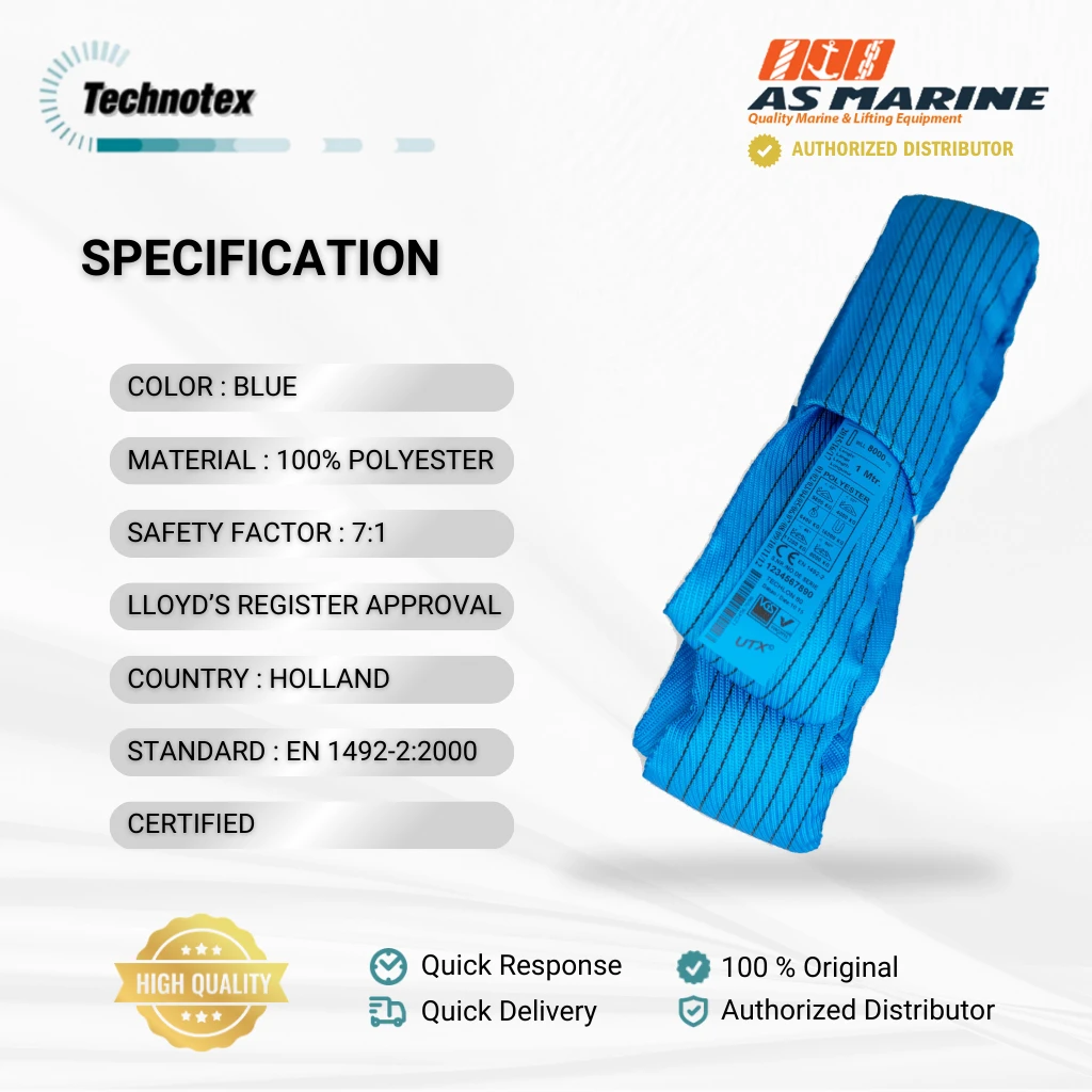 Round Sling Technotex - 8 Ton Round Sling Technotex - 8 Ton
